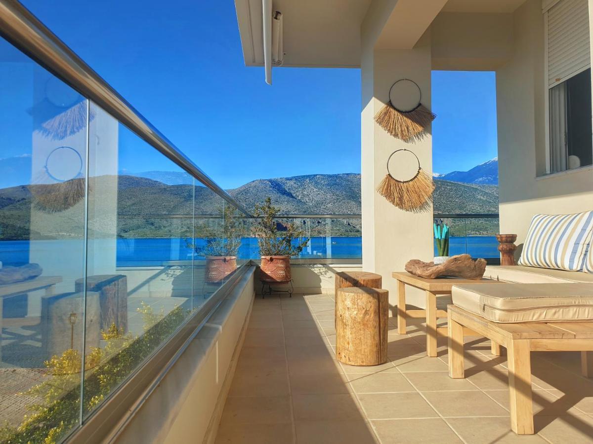 Boho Beach House In Itea-Delphi Εξωτερικό φωτογραφία